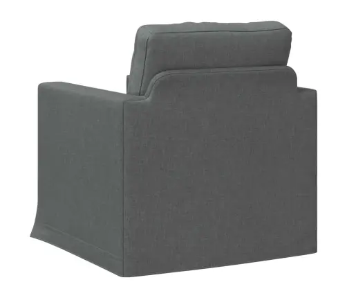 Dīvāns Tumši Pelēks 78 X 78 X 80 Cm Metāls Vidaxl