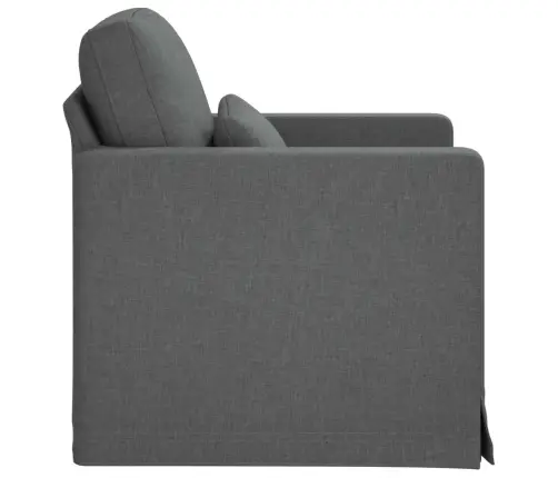 Dīvāns Tumši Pelēks 78 X 78 X 80 Cm Metāls Vidaxl