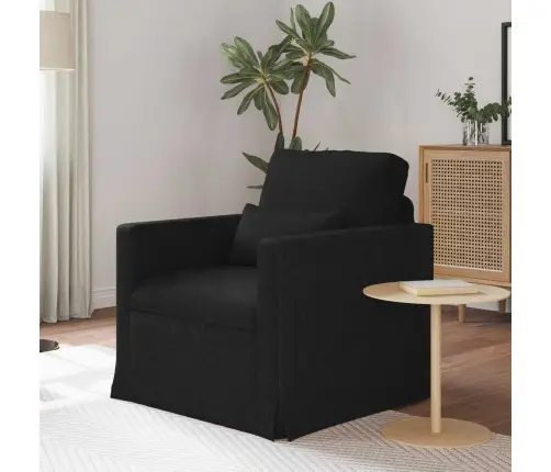 Sofa 60Cm Juoda Metalas