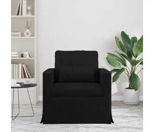 Sofa 60Cm Juoda Metalas