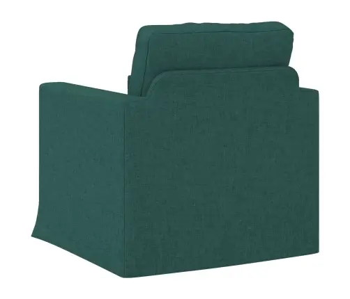 Dīvāns Tumši Zaļš 78 X 78 X 80 Cm Metāls Vidaxl