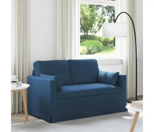 Sofa 120Cm Mėlyna Metalas