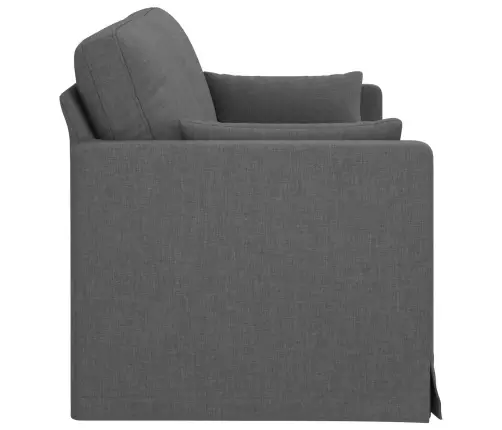 Dīvāns Tumši Pelēks 198 X 78 X 80 Cm Metāls Vidaxl