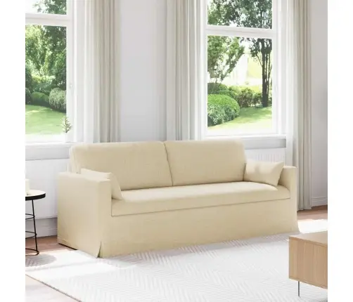 Diivan 180Cm Cream Metall