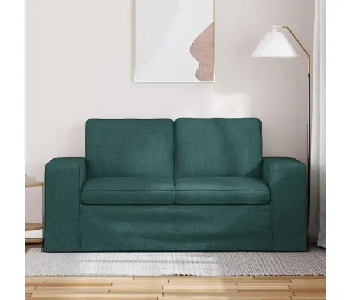 Dīvāns Tumši Zaļš 162 X 80 X 82 Cm Metāls Vidaxl