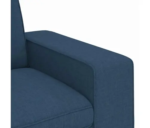Sofa Mėlyna 162 X 80 X 82 Cm Audinys