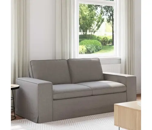 Dīvāns Pelēkbrūna 182 X 80 X 82 Cm Metāls Vidaxl