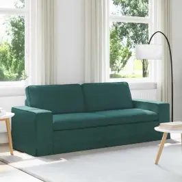 Sofa 180Cm Tamsiai Žalia Metalas
