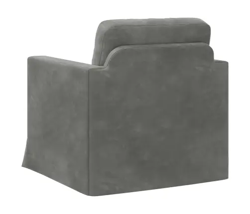 Dīvāns Tumši Pelēks Vidaxl