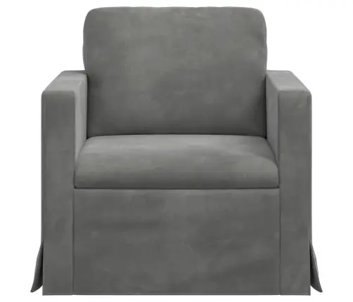 Dīvāns Tumši Pelēks Vidaxl