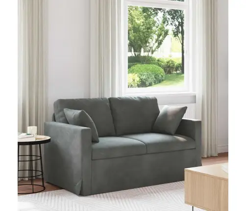 Dīvāns Tumši Pelēks Vidaxl