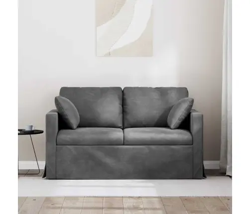 Dīvāns Tumši Pelēks Vidaxl