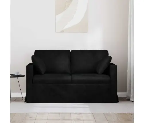 Sofa Juoda 138 X 78 X 80 Cm Aksomas