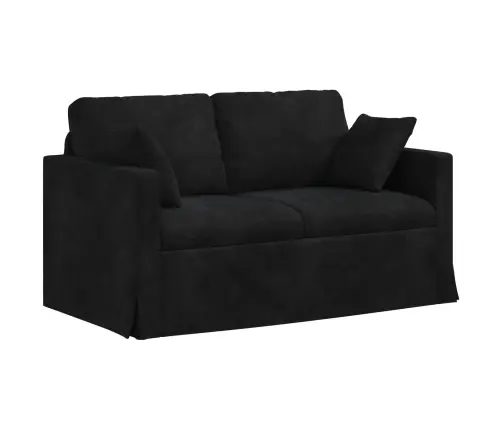 Sofa Juoda 138 X 78 X 80 Cm Aksomas