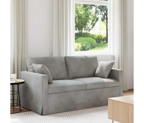 Dīvāns Gaiši Pelēks Vidaxl