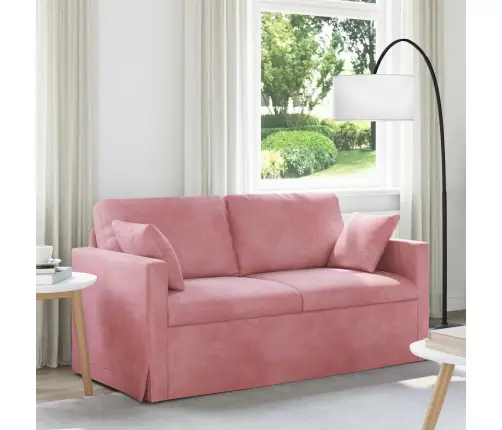 Sofa Rožinė 158 X 78 X 80 Cm Aksomas