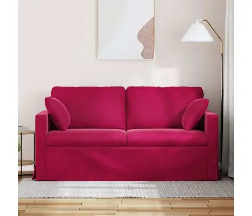 Sofa Vyno Raudona 158 X 78 X 80 Cm Aksomas