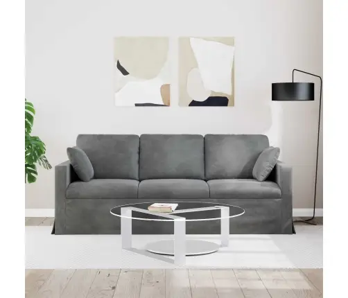 Dīvāns Tumši Pelēks Vidaxl