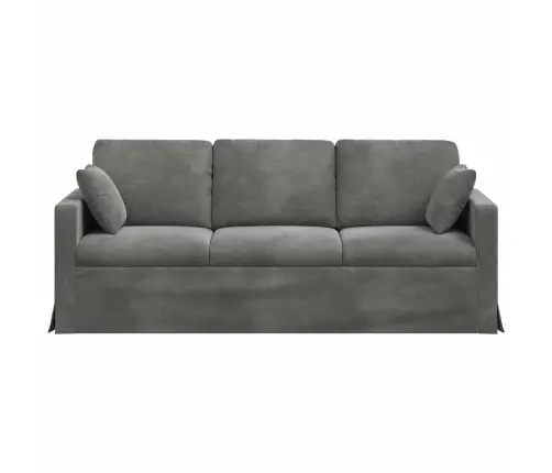 Dīvāns Tumši Pelēks Vidaxl