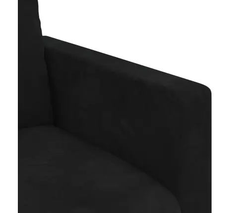 Dīvāns 180Cm Melna Metāls Vidaxl