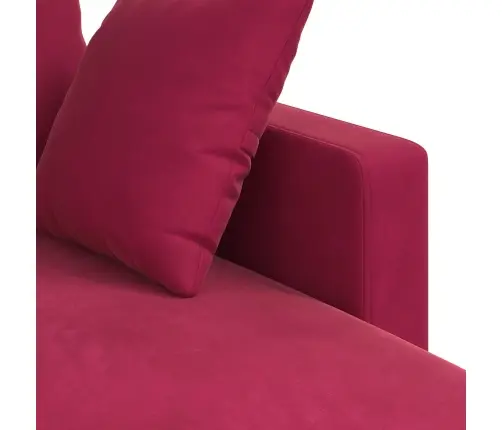 Dīvāns Vīna Sarkans Vidaxl