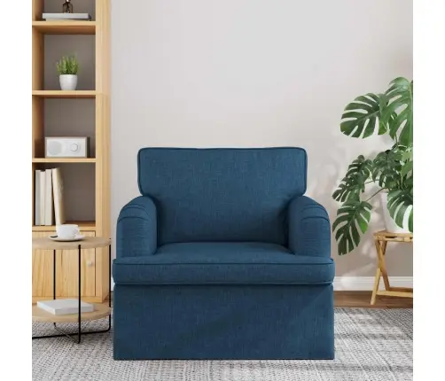 Dīvāns Zila 142 X 80 X 85 Cm Metāls Vidaxl