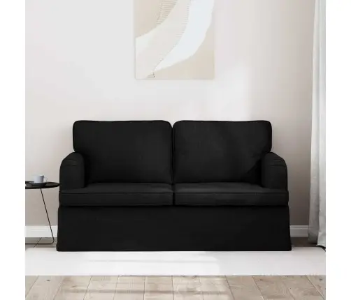 Diivan 120Cm Must Metall