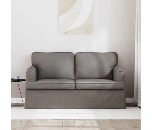 Sofa 120Cm Taupe Metalas