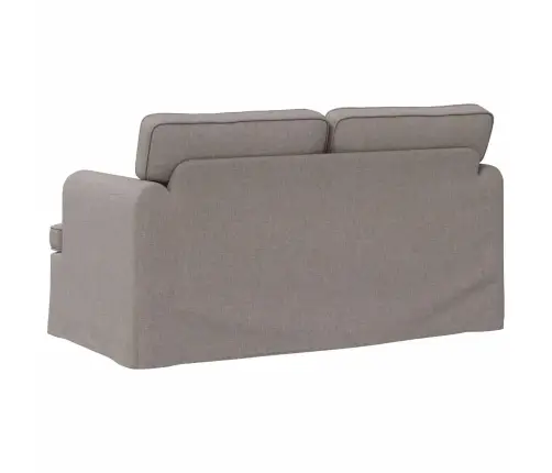 Sofa 120Cm Taupe Metalas
