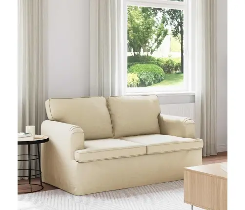 Sofa 120Cm Kreminė Metalas