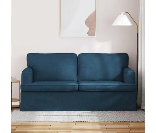 Dīvāns Zila 142 X 80 X 85 Cm Metāls Vidaxl