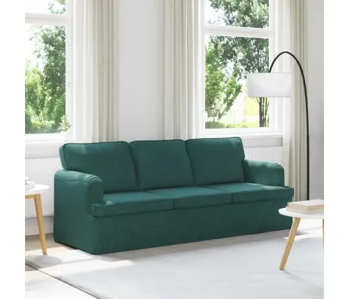 Dīvāns Tumši Zaļš 142 X 80 X 85 Cm Metāls Vidaxl