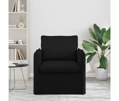 Dīvāns 60Cm Melna Metāls Vidaxl