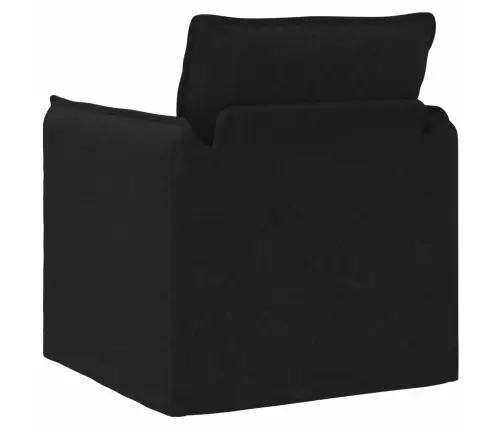 Dīvāns 60Cm Melna Metāls Vidaxl