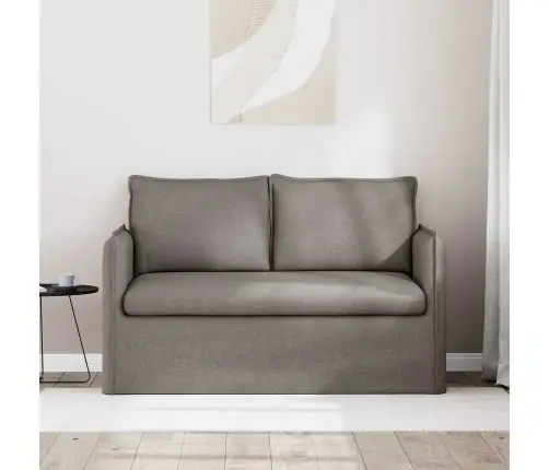 Dīvāns Pelēkbrūna 195 X 82 X 85 Cm Metāls Vidaxl