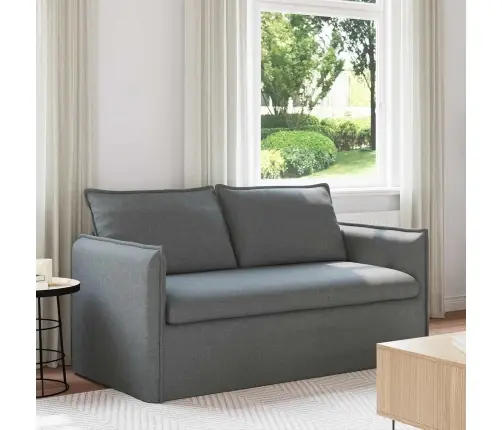 Dīvāns Tumši Pelēks 195 X 82 X 85 Cm Metāls Vidaxl