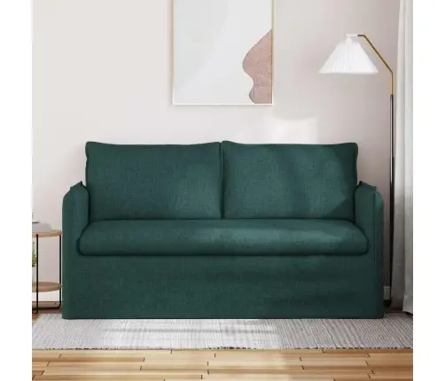 Dīvāns Tumši Zaļš 195 X 82 X 85 Cm Metāls Vidaxl