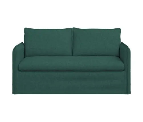 Dīvāns Tumši Zaļš 195 X 82 X 85 Cm Metāls Vidaxl