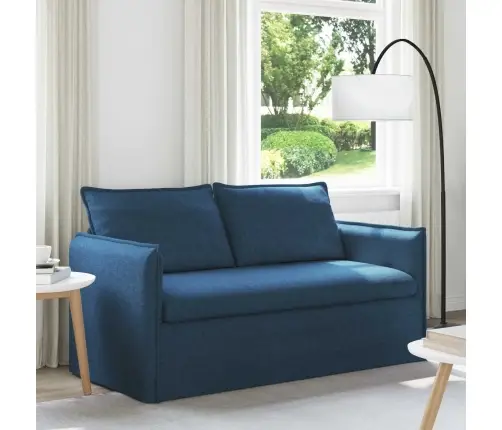 Dīvāns Zila 195 X 82 X 85 Cm Metāls Vidaxl