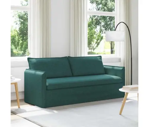 Diivan Tume Rohelise 196 X 82 X 85 Cm Kangas