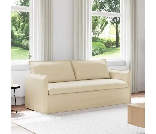 Diivan 180Cm Cream Metall