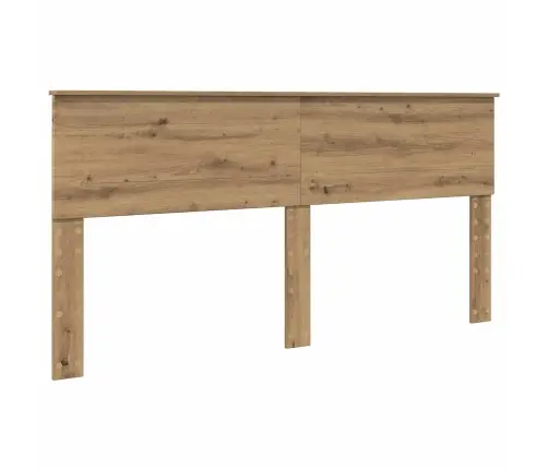 Gultas Rāmis Mākslīgā Ozola 180 X 200 Cm Inženierijas Koks Vidaxl