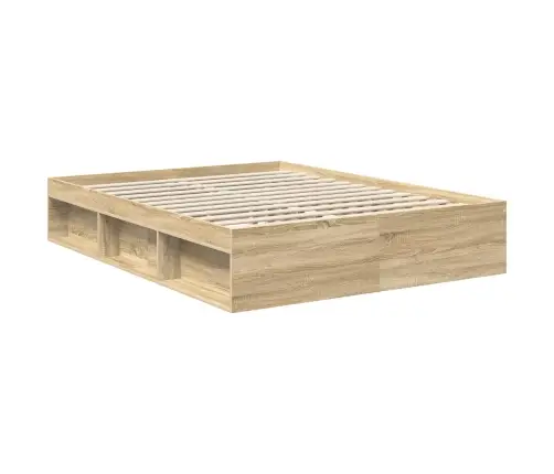 Lovos Rėmas Rūkyta Ąžuolas 150 X 200 Cm Apdirbta Mediena