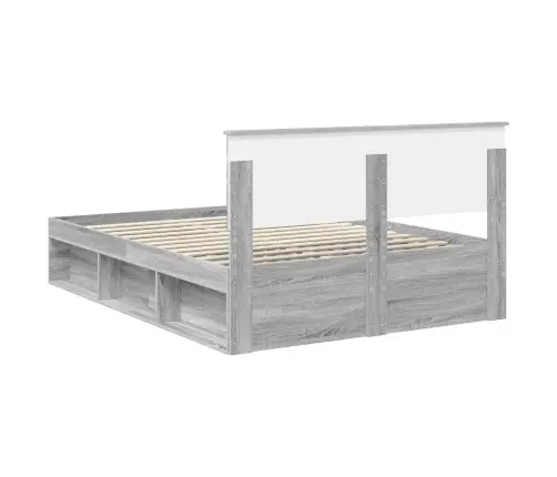 Voodi Raam Peaga Hall Sonoma 140 X 190 Cm Tehispuit