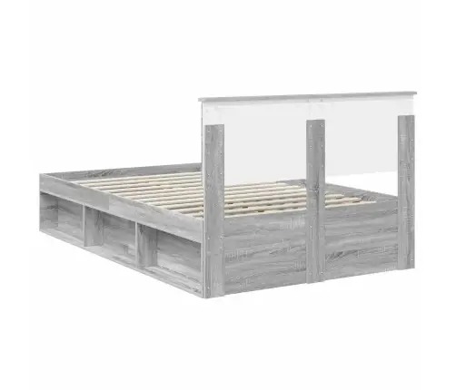 Voodi Raam Peaga Hall Sonoma 120 X 200 Cm Tehispuit