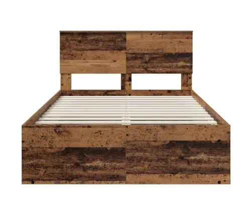 Lovos Rėmas Senas Medis 120 X 200 Cm Apdirbta Mediena