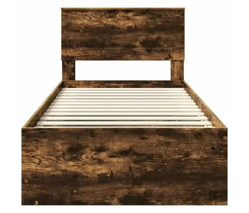 Lovos Rėmas Rūkyta Ąžuolas 100 X 200 Cm Apdirbta Mediena