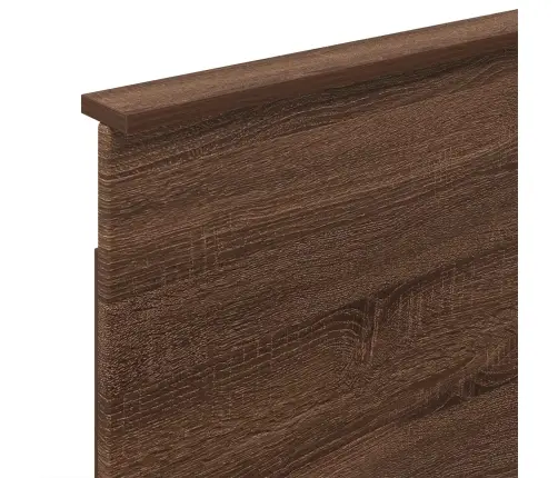 Voodi Raam Sahtliga Peaga Pruun Tamme 75 X 190 Cm Inseneripuit