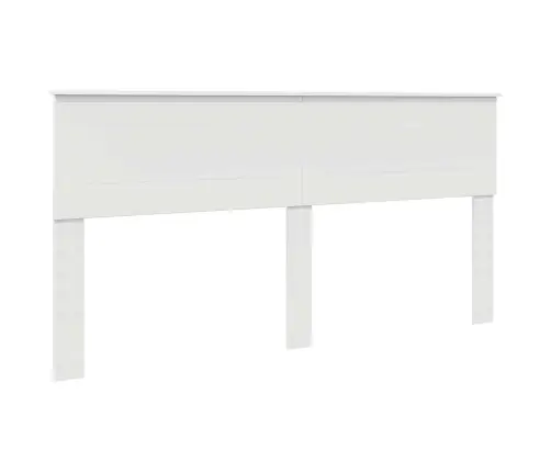 Gultas Rāmis Balts 200 X 200 Cm Inženierijas Koks Vidaxl