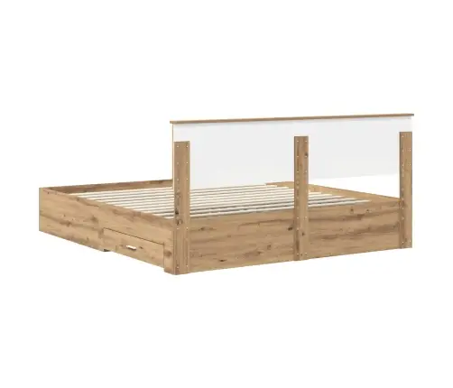Lovos Rėmas Amatininkų Ąžuolas 180 X 200 Cm Apdirbta Mediena